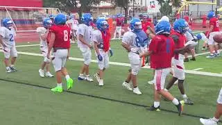 Hays Hawks vs NB Long Creek  freshman scrimmage 