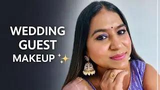 Wedding Guest Makeup Tutorial | Flawless Soft Glam Indian Look