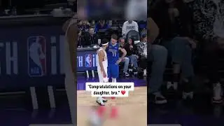 Wholesome moment between Luka and Book on Christmas 🙌 #shorts
