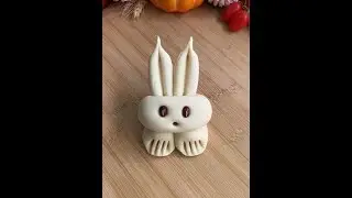 # Rabbit-shaped Mantou # Chinese Zodiac Steamed Buns # Cartoon-Shaped Steamed Buns # Who can resist