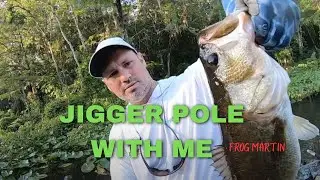 How We JIGGER FISH! You Should Try It: It's Crazy!   Florida Swampy Backwater