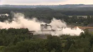 Sprengung Gask&uuml;hler und Maschinenhaus Zeche Hansa -  22.09.2012