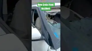 New Creta 2025 Front Major Accident | MAJOR CRASH TEST of 2025 Hyundai Creta