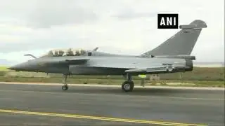 First look of the Rafale jet for the Indian Air Force, from the Istre-Le Tube airbase in France