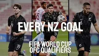 All NZ goals from the FIFA World Cup Qatar 2022 Oceania Qualifiers