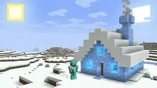 The PERFECT Starter House for the Snow Biome! ❄️​