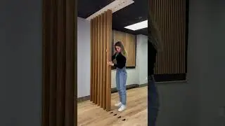 Modern Hardwood Slat Room Dividers | Stylish & Easy to Install