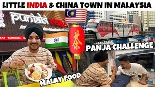 Exploring Little india & CHINA TOWN IN MALAYSIA 🇲🇾Travel MONORAIL KUALA LUMPUR