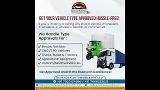 GET YOUR VEHICLE TYPE APPROVED HASSLE FREE