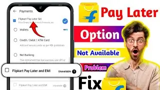 Flipkart EMI Option Not Showing | Flipkart pay later emi option not showing