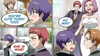 【RomCom】In love with a family restaurant waitress【Manga Dub】