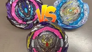 Dynamite Belial VS Cyclone Ragnaruk VS Roar Bahamut - Beyblade Burst DB
