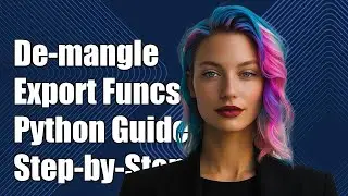 How to De-mangle Export Functions in Python: A Step-by-Step Guide