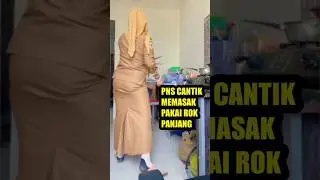 PNS Cantik Memasak Mencuri perhatian Netizen dimedia sosial