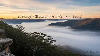 A Peaceful Moment in the Mountain Forest