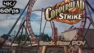 Copperhead Strike Back Row POV | 4K/60fps |
