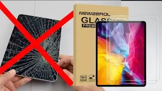 iPad Pro 2020 GLASS PanzerGlass Displayschutzfolie Schutzfolie anbringen