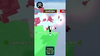Credit tiktok : toast_101follow him  🦊Trading kitsune #roblox #growagarden