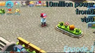 10 million power from 0 -vip0- Pokeland Legends (Episode3)