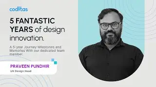 Celebrating 5 Years of Excellence: Praveen Pundhir's Journey at Coditas