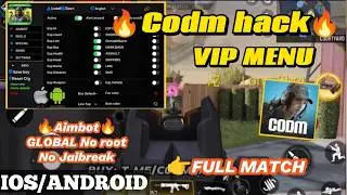 NEW CODM Mod Menu iOS & Android (No Root) - Aimbot & ESP 2026 | CODM HACK NON ROOT GLOBAL