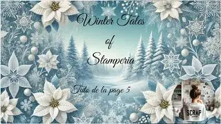 Winter Tales#Stamperia#Tuto Album#Page 5