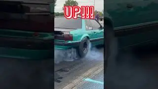 SMOKE em!!!  #burnout #mustang #turbo #racing #boost #ls #boosted #calypso #foxbody