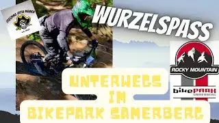 Bikepark Samerberg I rote Line I Enduro Singeltrail I Specialized Stumpjumper Evo I 4K