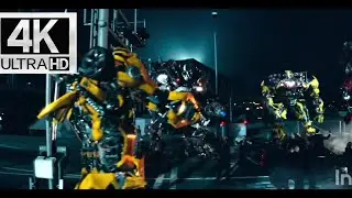 Трансформеры 1 Автоботы Спасают Сэма Микаэлу от Сектор 7 в 4k Ultra HD
