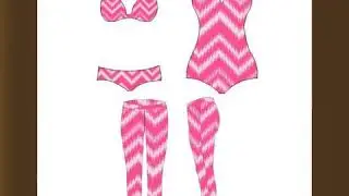 P-SPT10-08 | chevron, Printed Spandex Printed Spandex