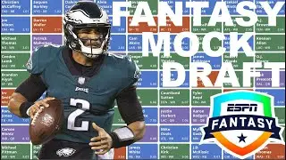 2021 Fantasy Football Mock Draft | 10-Team PPR - 6th Pick