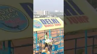 Bungee jumping Delhi | Gurgaon | Noida | indyabungy | Best Adventure Sports in Delhi | #shorts