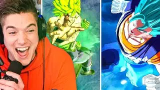 I Got DOUBLE Vegito Blue vs Broly LF Summon Animations on Dragon Ball Legends!