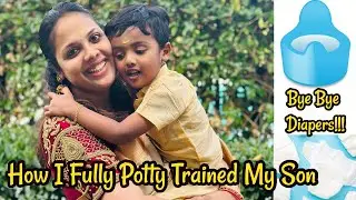 How I Fully potty Trained my Son in a Week/ Potty Training Tamil#OneDayTrip #Tamil Vlog