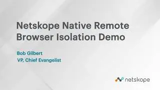 Demo – Remote Browser Isolation