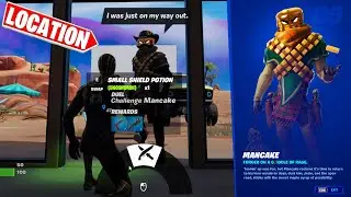 Mancake Location // Fortnite Chapter 3 Season 3 - Vibin'