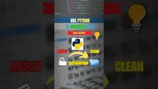 Python Automation: Organize Your Files in SECONDS! 