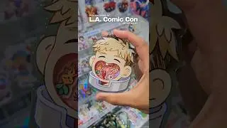 POV: Shopping at Los Angeles Comic Con's Artist Alley! (It's anime heaven) #losangelescomiccon #lacc