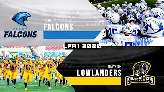 LFA1 2020 | Skr&oacute;t p&oacute;łfinału Lowlanders Białystok vs. Tychy Falcons