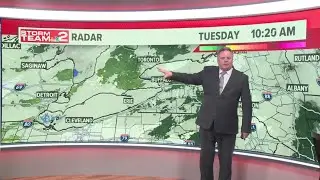Weather Impact Alert: Blowing snow and sub-zero wind chills Tuesday afternoon