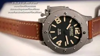 U-Boat U-42 53MM Monster Titanium 300M Limited Edition