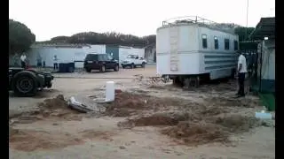 Remolcaje dificultoso en camping mazagon