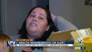 Woman in Yoga pants caught on camera taking christmas packages from neigbors  #redpill #mgtow