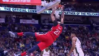 Anthony Davis puts up 25 points vs. Milwaukee Bucks