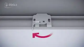 Montage des Raffrollos mit Kasette und Kettenzug