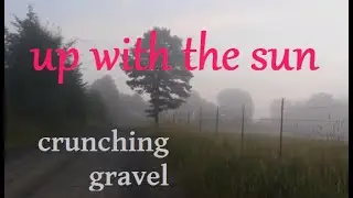 Crunchy Gravel Walk-Along | ASMR