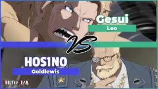 [Guilty Gear Strive]GGST Replay Gesui(Leo) vs HOS1NO(Goldlewis)