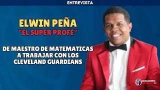 ELWIN PENA:  DE MAESTRO DE MATEMATICAS A LOS CLEVELAND GUARDIANS