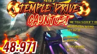 Asphalt 8 Temple Drive Non-Ultimate Gauntlet Defense 48:971 PR 👍❤️