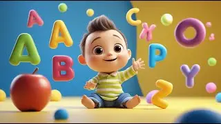 ABC Song with Pictures 🧸 | Learn Alphabet A&ndash;Z | Nursery Rhymes